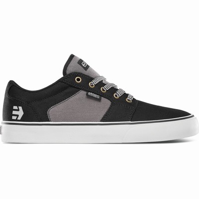 Tenis Etnies BARGE PRESERVE Negros/Grises Para Hombre MX619-GTQ